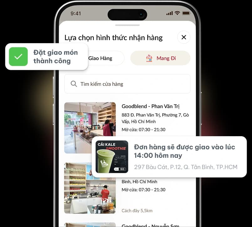 Schedule and takeaway