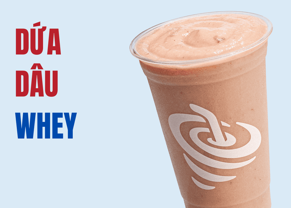 Dứa Dâu Whey Blend