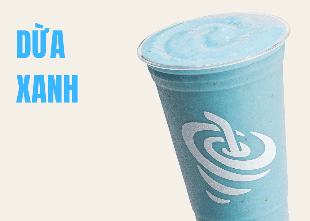 Smoothie Dừa xanh, size M