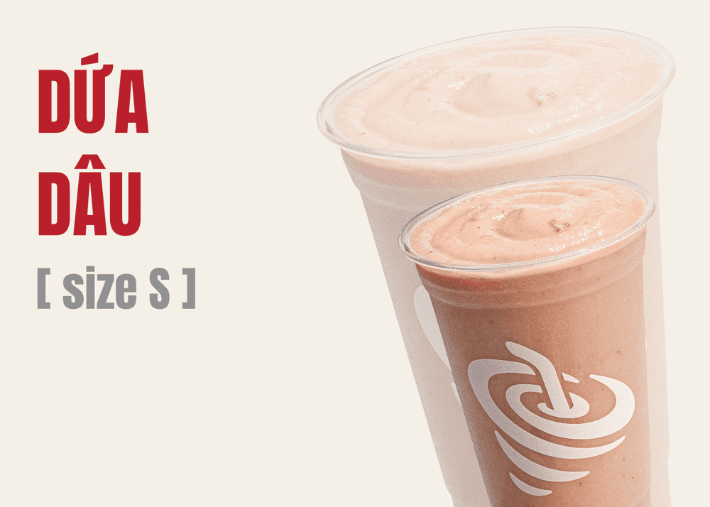 Smoothie Dứa Dâu, size S