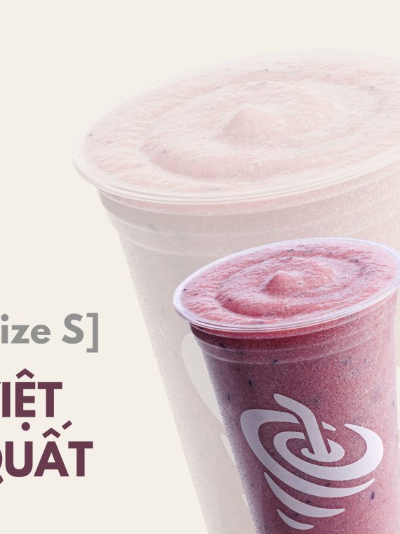 Smoothie Việt Quất, size S
