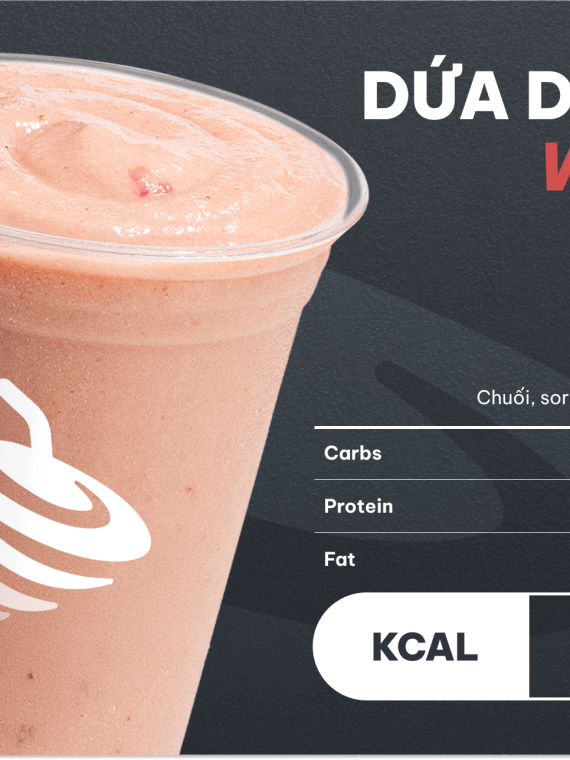 Dứa Dâu Whey Isolate