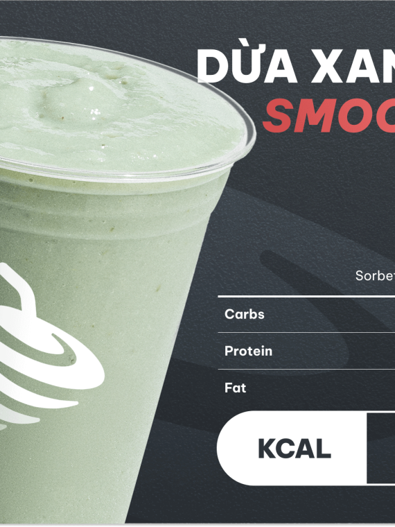 Smoothie Dừa xanh, size M